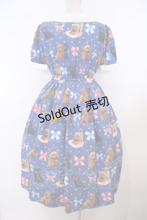 画像5: Emily Temple cute / Toy Poodleワンピース  ネイビー O-26-01-27-030-ET-OP-IG-OS (5)