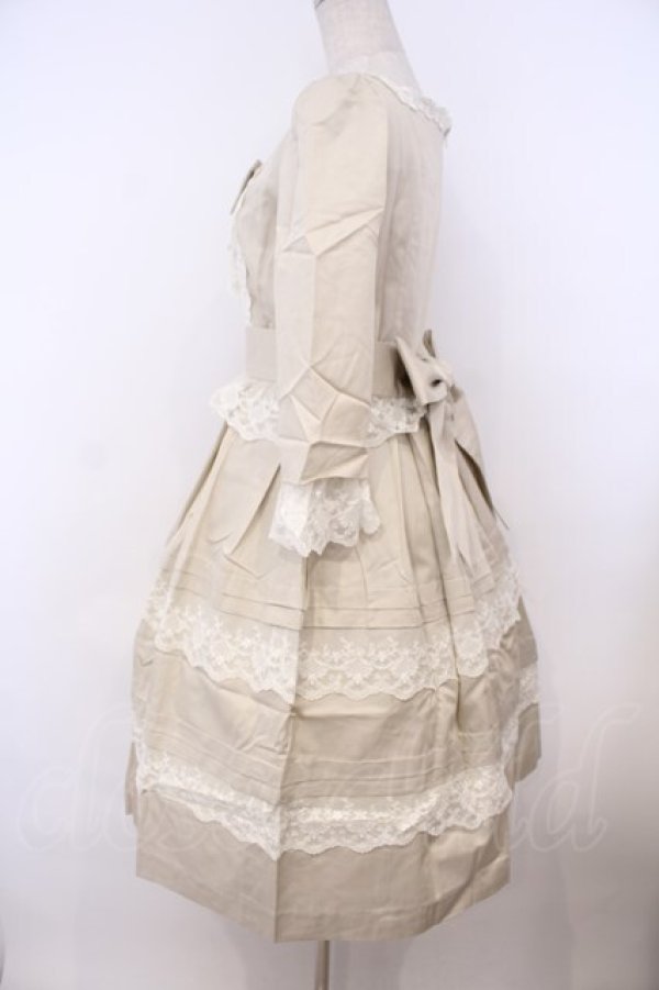 画像4: Juliette et Justine / Le Decor de Ruban〜ル　デコール　ドゥ　リュバン〜ワンピース 2 ベージュ O-26-01-27-033-CL-OP-OW-OS (4)