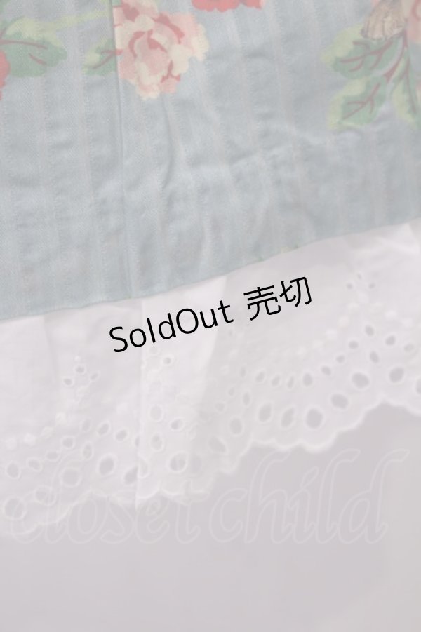 画像3: Juliette et Justine / La Piece du Petit Creature〜ラ ピエース デュ プティ クレアテュール〜スカート 2 ブルーグリーン O-26-01-27-037-CL-SK-OW-OS (3)