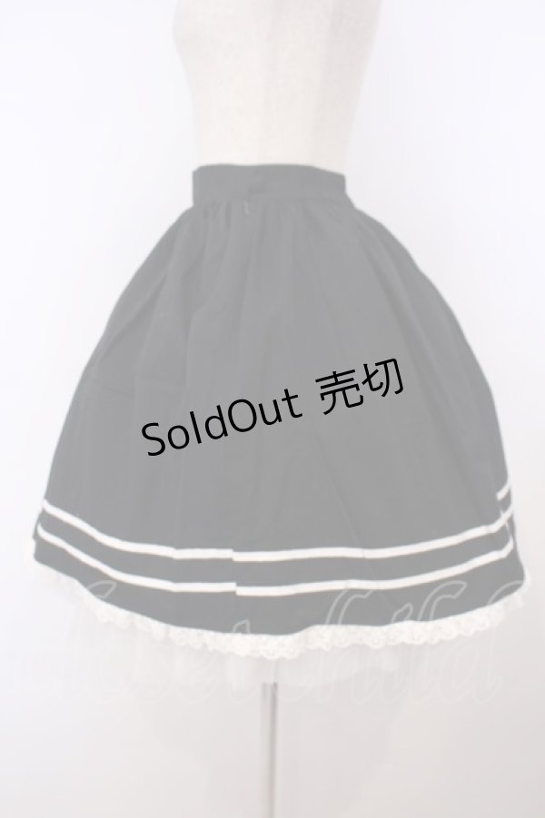 画像3: metamorphose / プレーンセーラースカート  クロ O-26-01-27-039-ME-SK-OW-OS (3)
