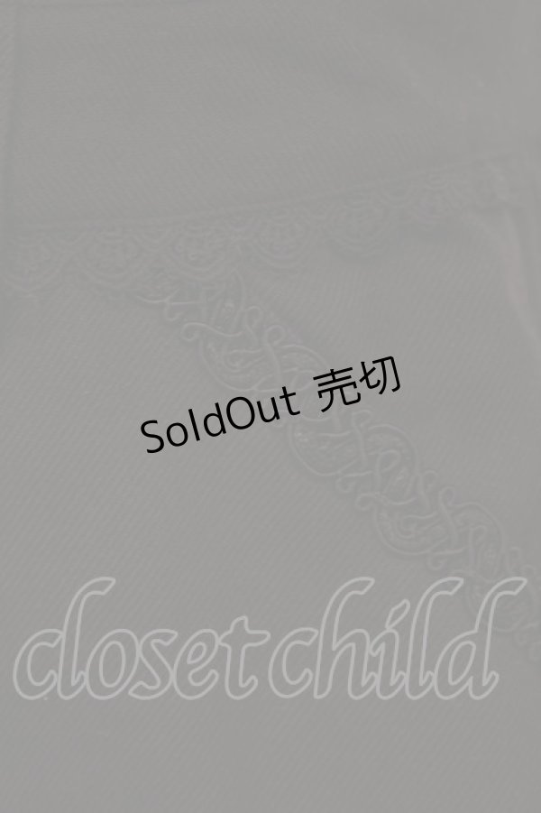 画像2: ALICE and the PIRATES / チェルシーショートサロペット  クロ O-26-01-27-043-PA-OP-OW-OS (2)