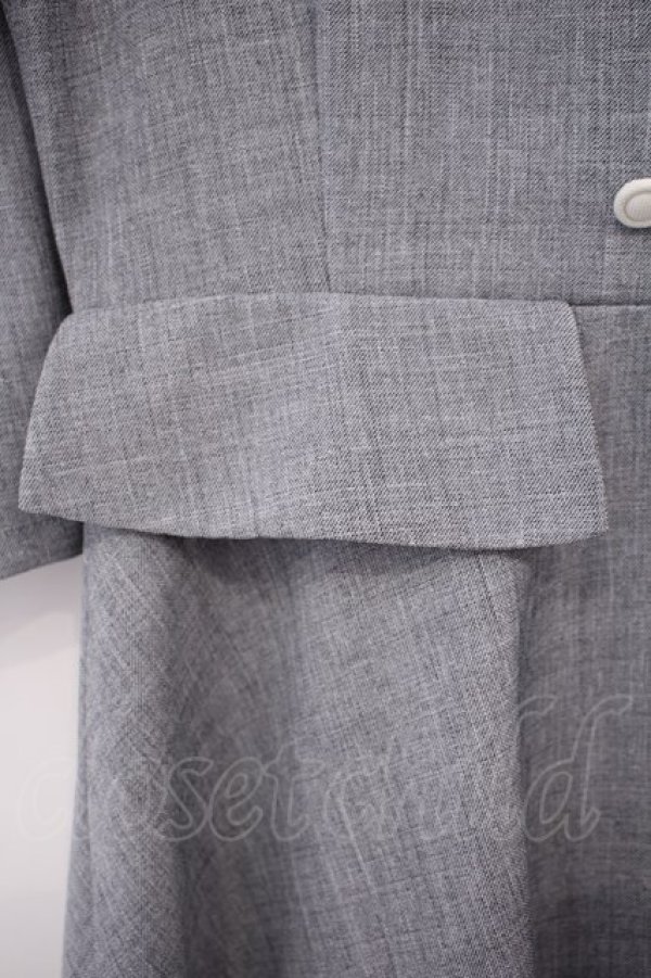 画像3: an another angelus / ビッグカラークレリックワンピース  グレー O-26-01-27-047-CA-OP-IG-OS (3)