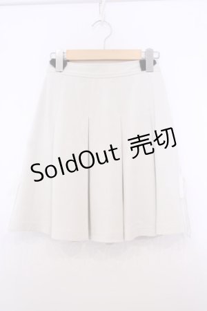 画像: F i.n.t / レースライントラックスカート  オフホワイト O-26-01-27-050-CA-SK-IG-ZT562