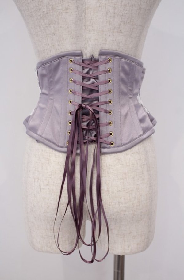 画像4: abilletage / ローズモチーフミニコルセット 4 ラベンダー O-26-01-27-1004-GO-TO-IG-OS (4)
