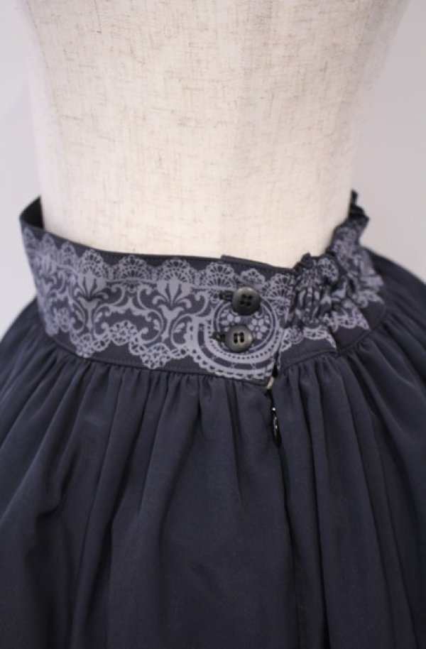 画像3: abilletage / グラデーションレーススカート  ブラック系 O-26-01-27-1008-GO-SK-IG-OS (3)