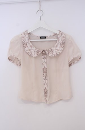 画像: abilletage / 童話の世界 パフスリーブブラウス  アイボリー O-26-01-27-1002-0-BL-IG-OS