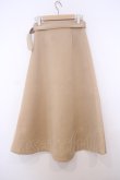 画像2: EATME / ベルテッドイレヘムフレアスカート F ベージュ O-26-01-27-059-LO-SK-OW-OS (2)
