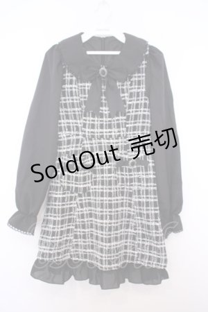 画像: DearMyLove / ツイードお嬢様ワンピース M クロ O-26-01-27-069-EL-OP-OW-OS