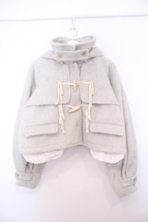 画像: merry jenny / milk shaggy Duffle Coat（ミルクシュガーダッフルコート）  ミント系 O-26-01-27-081-LO-CO-IG-OS