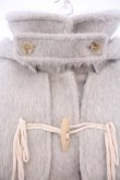 画像2: merry jenny / milk shaggy Duffle Coat（ミルクシュガーダッフルコート）  ミント系 O-26-01-27-081-LO-CO-IG-OS (2)