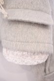 画像3: merry jenny / milk shaggy Duffle Coat（ミルクシュガーダッフルコート）  ミント系 O-26-01-27-081-LO-CO-IG-OS (3)