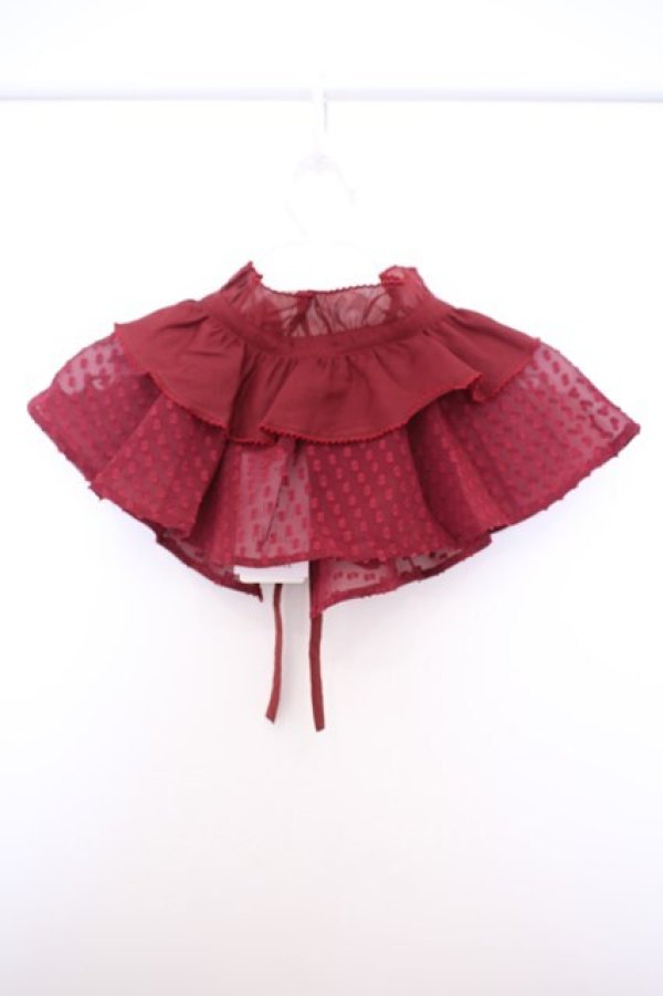 画像3: alcali / ドビードット付け襟  アカ O-26-01-27-083-LO-ZA-IG-OS (3)