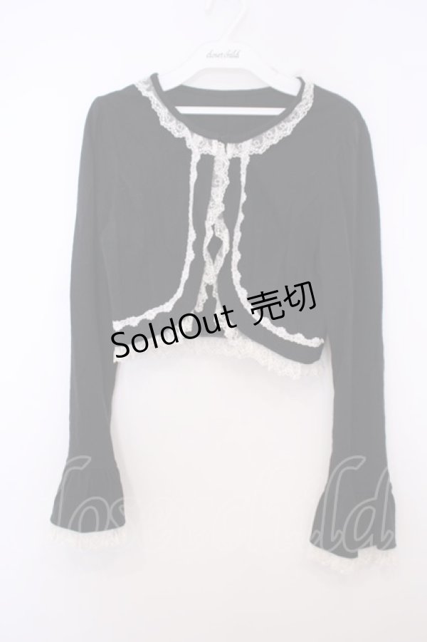 画像1: Innocent World / アンゴラボレロ  クロ O-26-01-27-087-IW-TO-OW-OS (1)