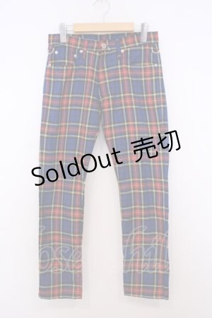 画像: SEXY DYNAMITE LONDON / タータンチェックパンツ S ブルーチェック O-26-01-27-092-PU-PA-IG-OS
