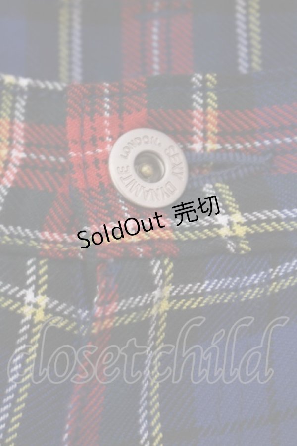 画像3: SEXY DYNAMITE LONDON / タータンチェックパンツ S ブルーチェック O-26-01-27-092-PU-PA-IG-OS (3)