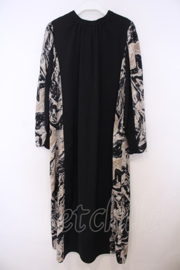 画像3: HARE / 2WAYアートキリカエワンピース F ブラック O-26-01-27-093-PU-OP-IG-OS (3)