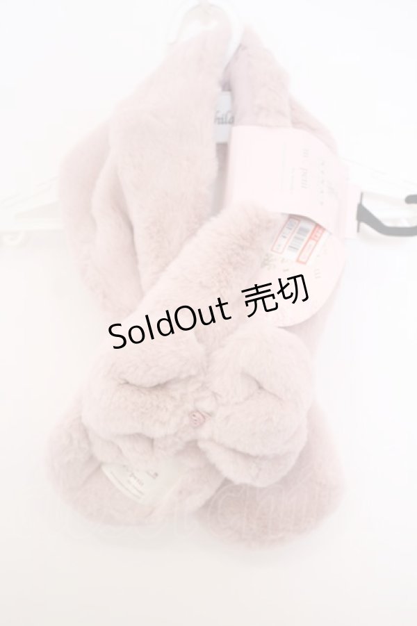 画像1: m petit by misako / AM*FFリボンツキティペット  ピンク O-26-01-27-014-LO-ZA-IG-OS (1)