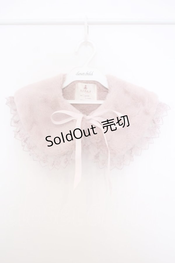 画像1: m petit by misako / TT*AM*FFレースレースロリティペット  ピンク O-26-01-27-015-LO-ZA-IG-OS (1)