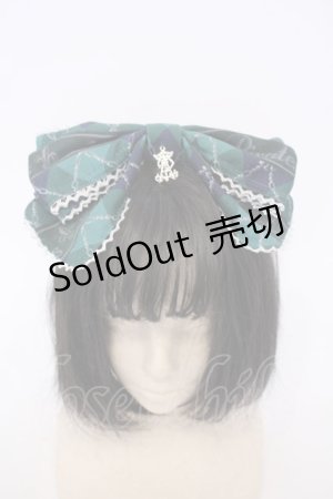 画像: ALICE and the PIRATES / Nostalgic Gift〜くるみ割り人形と大切な想い出〜リボンカチューシャ  グリーン O-26-01-27-002-PA-AC-IG-OS