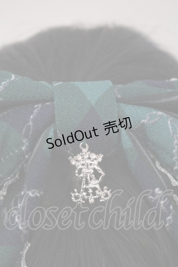 画像2: ALICE and the PIRATES / Nostalgic Gift〜くるみ割り人形と大切な想い出〜リボンカチューシャ  グリーン O-26-01-27-002-PA-AC-IG-OS (2)