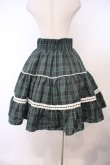 画像3: Eri Aino's Collection / シャーロットの水曜日スカート M グリーンチェック O-26-01-27-020-LO-SK-IG-OS (3)