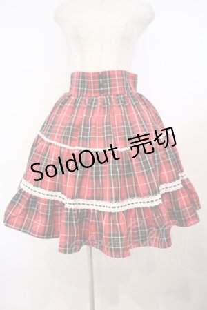 画像: Eri Aino's Collection / シャーロットの水曜日スカート M アカチェック O-26-01-27-021-LO-SK-IG-OS