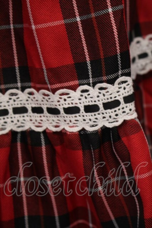 画像2: Eri Aino's Collection / シャーロットの水曜日スカート M アカチェック O-26-01-27-021-LO-SK-IG-OS (2)