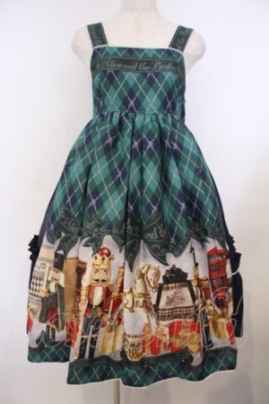 画像: ALICE and the PIRATES / Nostalgic Gift〜くるみ割り人形と大切な想い出〜ジャンパースカートII  グリーン O-26-01-27-027-PA-OP-IG-OS