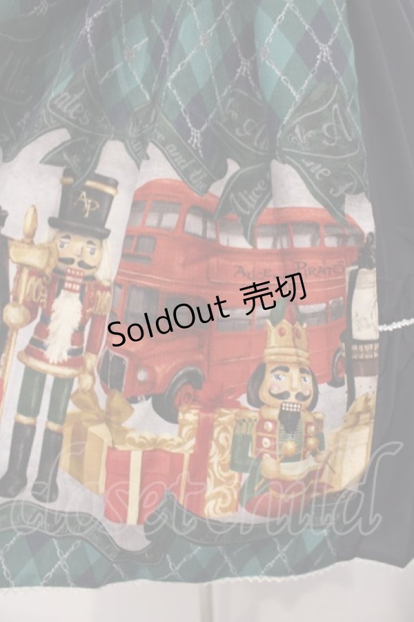 画像4: ALICE and the PIRATES / Nostalgic Gift〜くるみ割り人形と大切な想い出〜ジャンパースカートII  グリーン O-26-01-27-027-PA-OP-IG-OS (4)