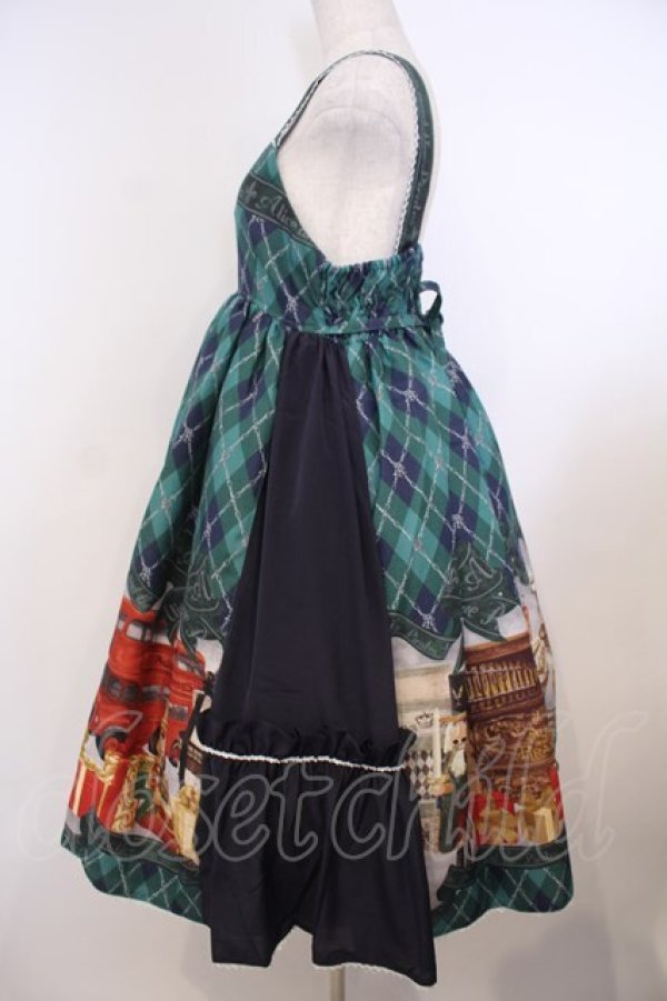 画像5: ALICE and the PIRATES / Nostalgic Gift〜くるみ割り人形と大切な想い出〜ジャンパースカートII  グリーン O-26-01-27-027-PA-OP-IG-OS (5)