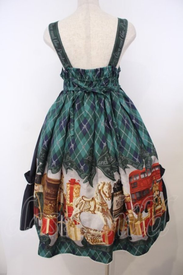 画像6: ALICE and the PIRATES / Nostalgic Gift〜くるみ割り人形と大切な想い出〜ジャンパースカートII  グリーン O-26-01-27-027-PA-OP-IG-OS (6)