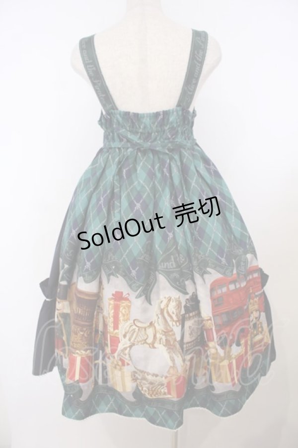 画像6: ALICE and the PIRATES / Nostalgic Gift〜くるみ割り人形と大切な想い出〜ジャンパースカートII  グリーン O-26-01-27-027-PA-OP-IG-OS (6)