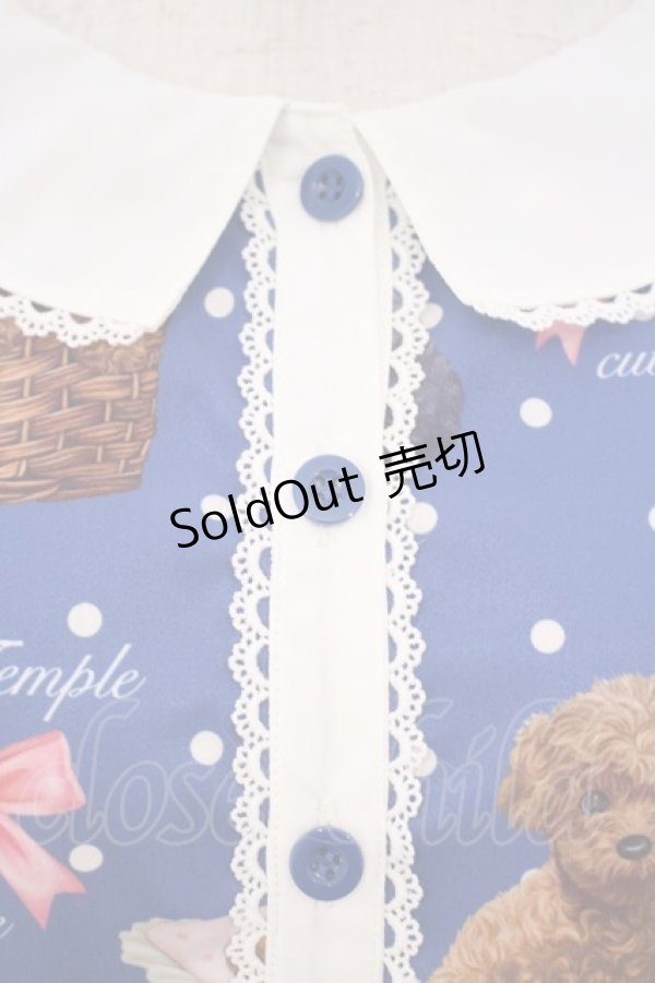 画像2: Emily Temple cute / Toy Poodleワンピース  ネイビー O-26-01-27-030-ET-OP-IG-OS (2)