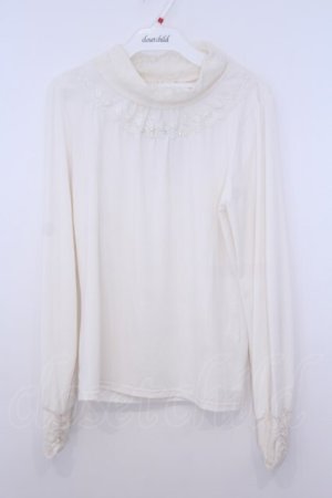 画像: axes femme / レースタートルインナー M キナリ O-26-01-28-004-AX-TO-OW-OS