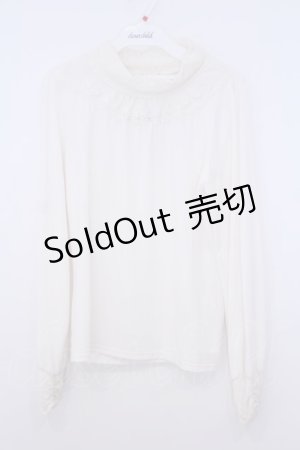 画像: axes femme / レースタートルインナー M キナリ O-26-01-28-004-AX-TO-OW-ZT0130R