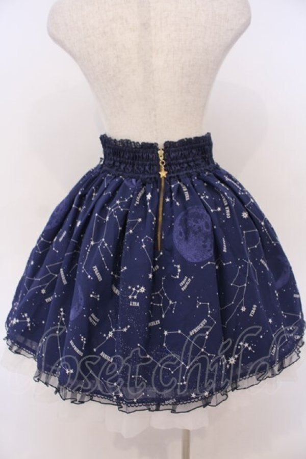 画像5: Angelic Pretty / Cosmicスカート  ネイビー O-26-01-28-048-AP-SK-IG-OS (5)