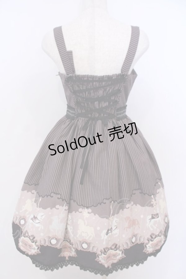 画像3: Innocent World / メリーゴーラウンドジャンパースカート  クロ O-26-01-28-052-IW-OP-IG-OS (3)