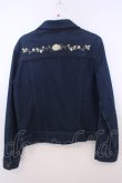 画像3: axes femme / 花刺繍デニムジャケット M インディゴ O-26-01-28-005-AX-JA-OW-OS (3)