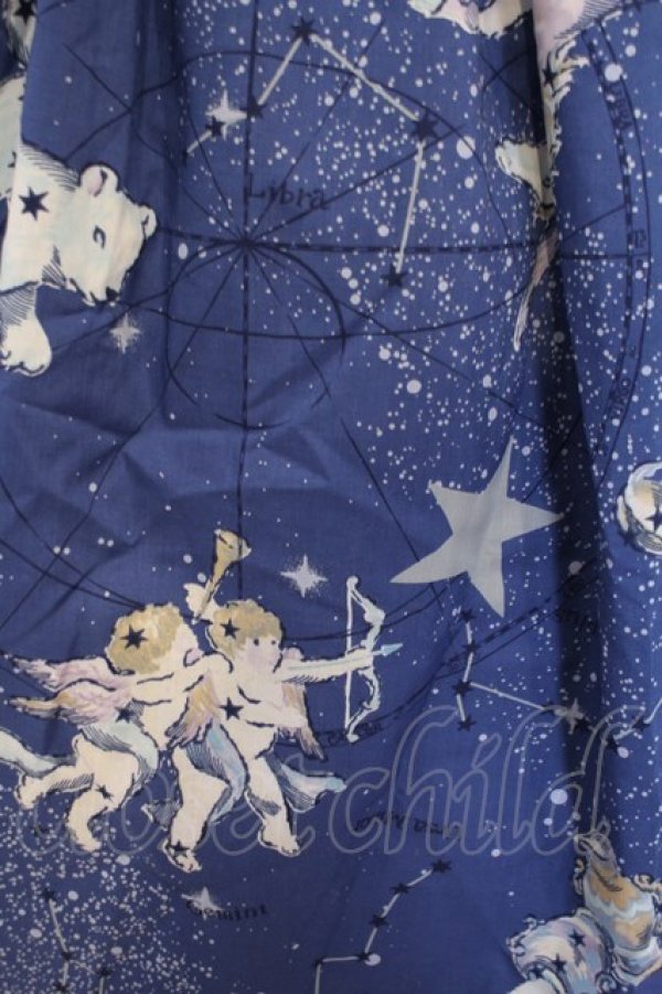 画像2: MILK / ホロスコープドレス  ネイビー O-26-01-28-059-ML-OP-IG-OS (2)