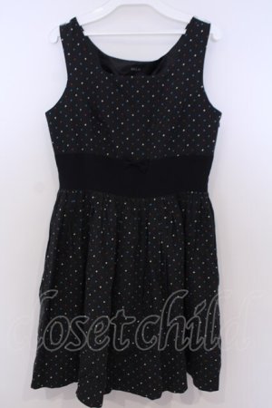 画像: MILK / PRINCESSワンピ  ブラックトランプ O-26-01-28-060-ML-OP-IG-OS