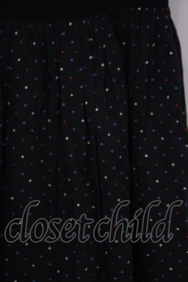 画像2: MILK / PRINCESSワンピ  ブラックトランプ O-26-01-28-060-ML-OP-IG-OS (2)