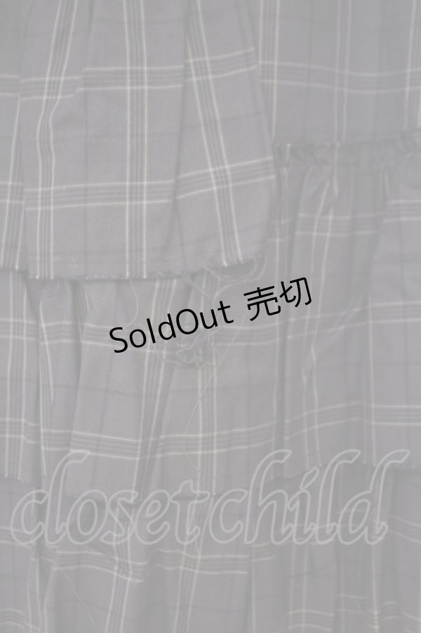 画像2: MIHO MATSUDA / カットオフランダムティアードスカート M グレー O-26-01-29-032-GO-SK-OW-OS (2)