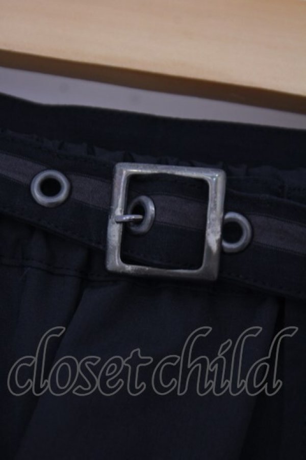 画像3: MIHO MATSUDA / レイヤードスカート M ブラック O-26-01-29-034-GO-SK-OW-OS (3)