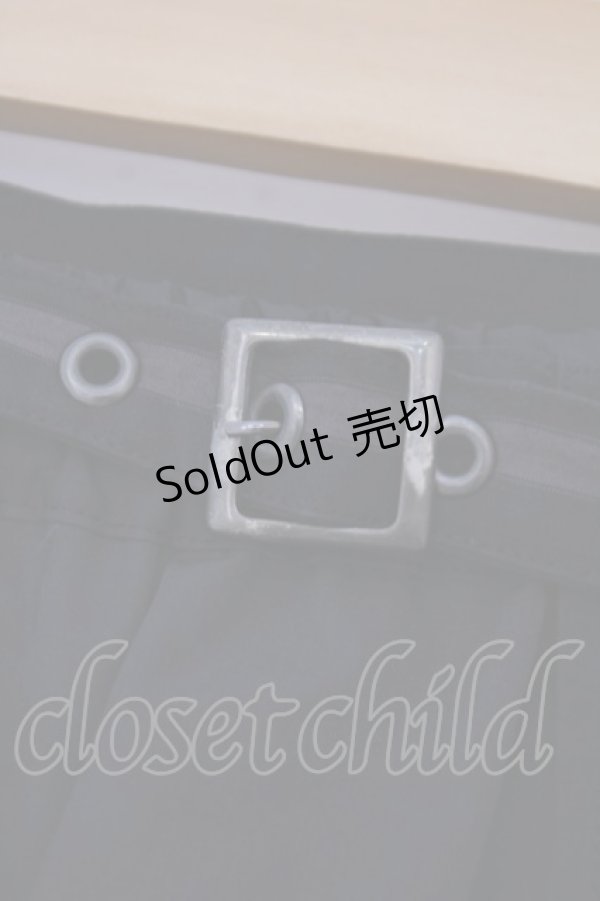 画像3: MIHO MATSUDA / レイヤードスカート M ブラック O-26-01-29-034-GO-SK-OW-OS (3)