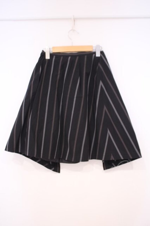 画像4: MIHO MATSUDA / レイヤードスカート M ブラック O-26-01-29-034-GO-SK-OW-OS (4)