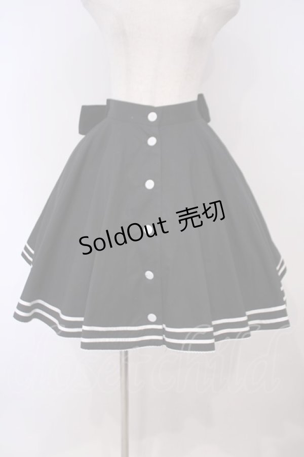 画像1: metamorphose / セーラースカート  クロ O-26-01-29-003-ME-OP-OW-OS (1)