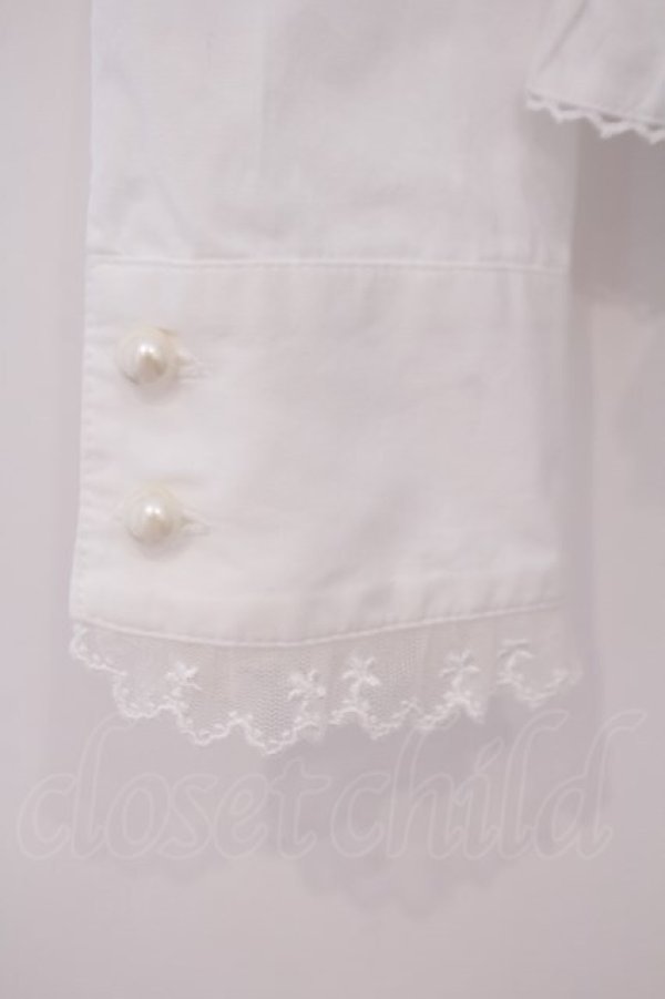 画像4: Mary Magdalene / リズベスチュールレースブラウス  シロ O-26-01-29-044-CL-BL-OW-OS (4)