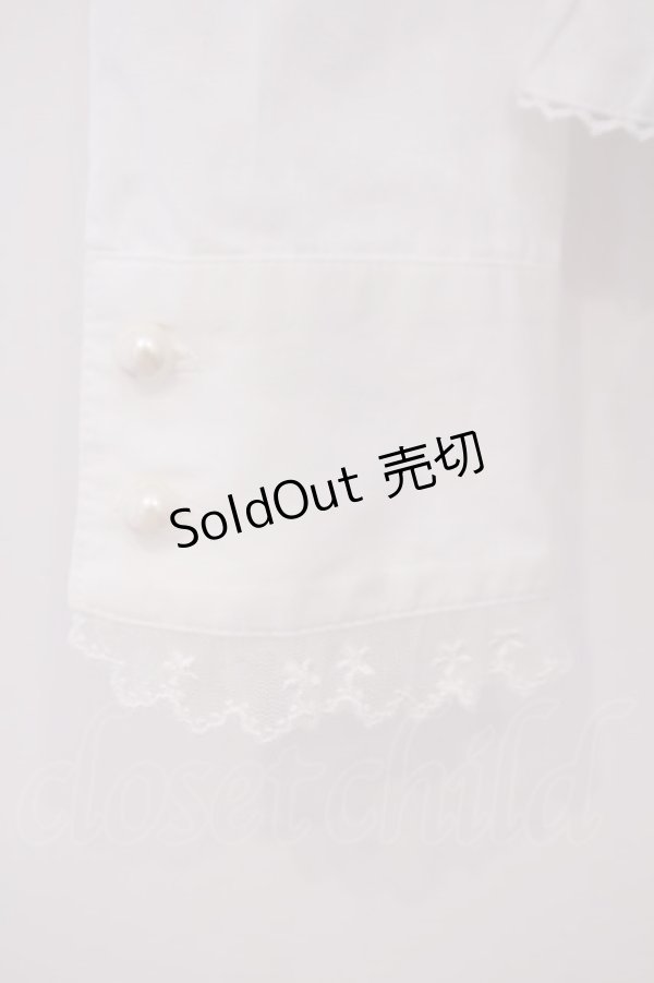 画像4: Mary Magdalene / リズベスチュールレースブラウス  シロ O-26-01-29-044-CL-BL-OW-OS (4)