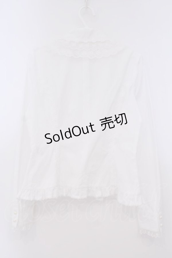 画像5: Mary Magdalene / リズベスチュールレースブラウス  シロ O-26-01-29-044-CL-BL-OW-OS (5)