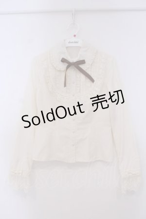 画像: Mary Magdalene / ピンタックフリルヨークブラウス  キナリ O-26-01-29-045-CL-BL-OW-OS